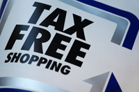 Don't miss out on Tax Free shopping!